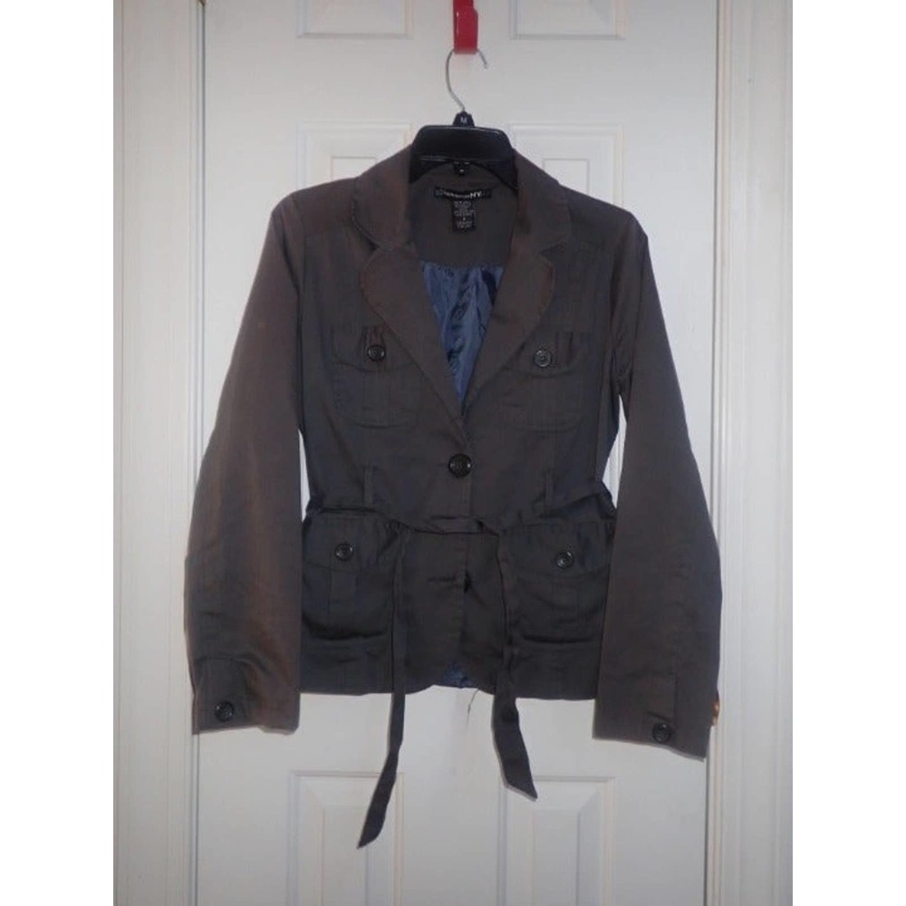 WOMEN Kommotion NY Cotton Jacket Grey Sz 2